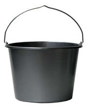Afbeeldingen van Bouwemmer grijs 20 liter