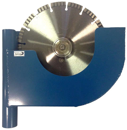 Afbeeldingen van Aluminium stofkap voor Hitachi 230mm slijper 7007