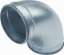 Afbeeldingen van Spiralo Bocht geperst 90° 100mm