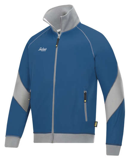 Afbeeldingen van snickers jack logo bl/gr xl