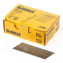 Afbeeldingen van DeWalt Inox spijkers zonder kop 32mm 16 Gauge 20° voor DC618 doos met 2500 spijkers