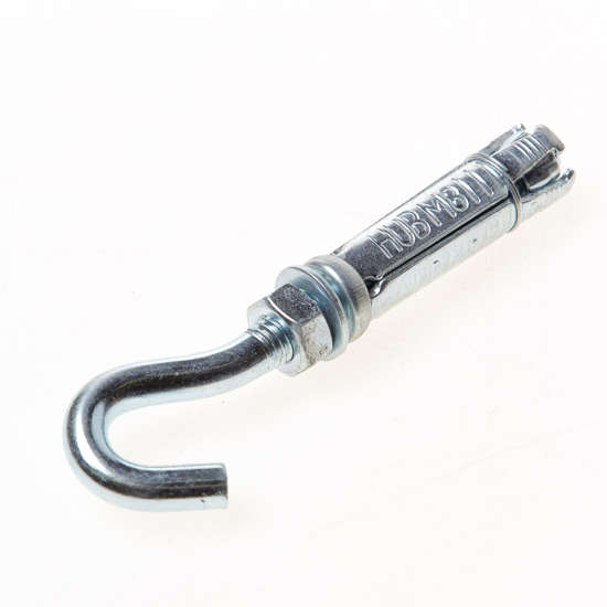 Afbeeldingen van Keilbouthuls met trekhaak verzinkt m10 x 60 x 75mm