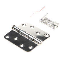 Afbeeldingen van Intersteel Kogellagerscharnier 0036.462540 RVS gepolijst 89 x 89 x 2.5mm