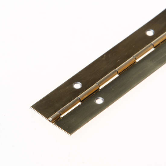 Afbeeldingen van Pianoscharnier ijzer vermessingd 40mm