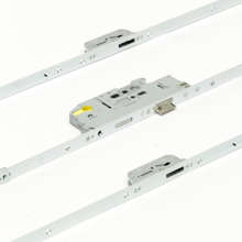 Afbeeldingen van HMB Renovatie cilinderbediend meerpuntsluiting 500496 voorplaat 20mm PC 72mm doornmaat 55mm SKG***