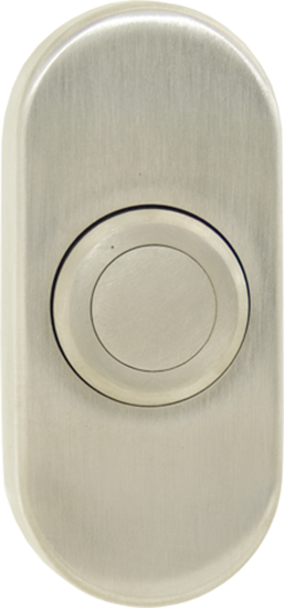 Afbeeldingen van Oxloc Beldrukker rvs ovaal