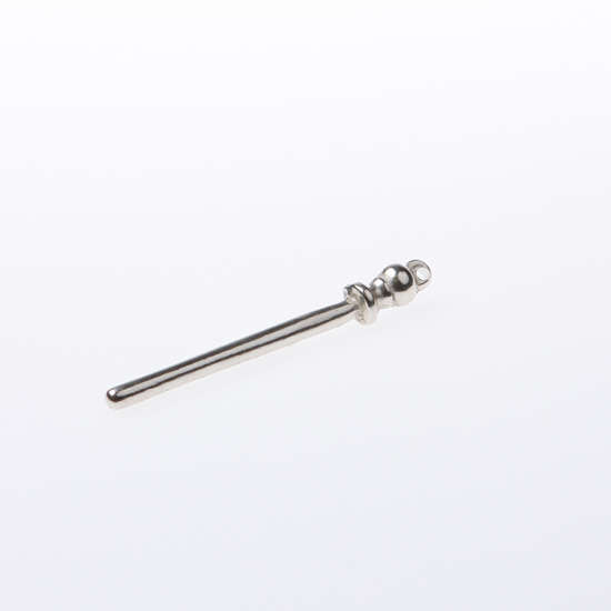 Afbeeldingen van Weijntjes Raampen messing/nikkel 90mm zonder ketting