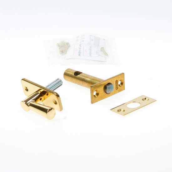 Afbeeldingen van Nemef Insteekgrendel messing 2600/6-50mm