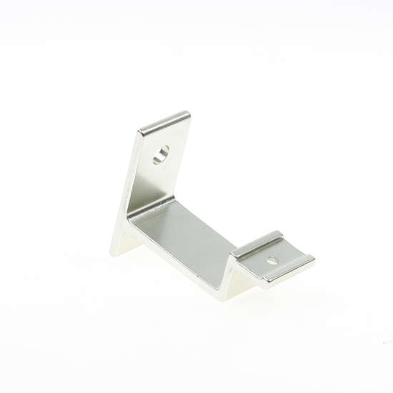 Afbeeldingen van Leuninghouder stokschroef, aluminium/zilver 3541-02