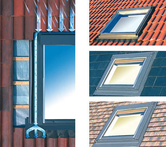 Afbeeldingen van Keylite Gootstuk leien 55 x 98mm SRF02