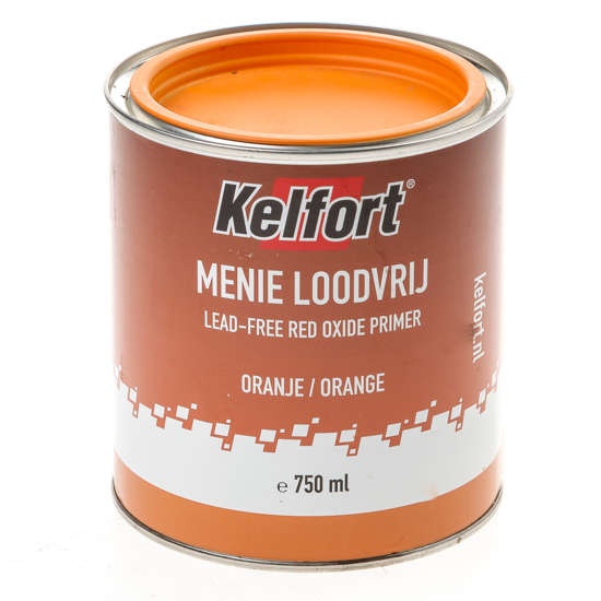 Afbeeldingen van Menie loodvrij oranje 750ml