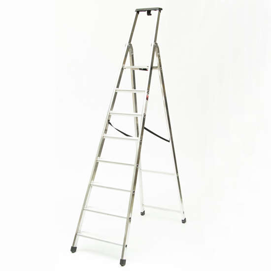 Afbeeldingen van Semi prof huishoudtrap 8 treden