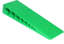 Afbeeldingen van Wig groen krimp 150 x 45 x 25mm krimpfolie 16 wiggen