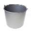 Afbeeldingen van Berdal Bouwemmer grijs 12 liter