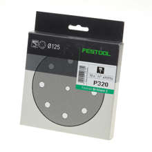 Afbeeldingen van Festool Schuurschijf Briljant2 STF diameter 125/8mm P320 doos van 10 schijven