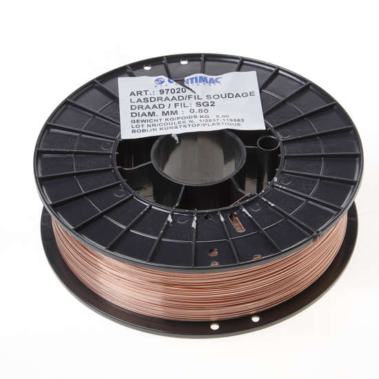 Afbeeldingen van Lasdraad normaal staal 0.8mm 5kg 97020