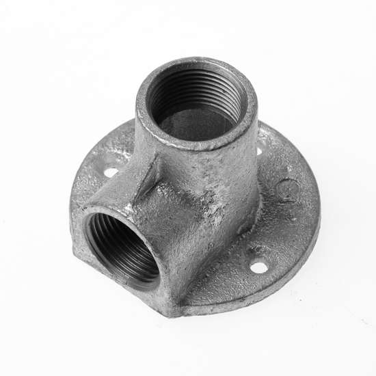 Afbeeldingen van Muurplaat no.471 verzinkt 1/2"