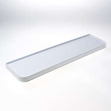 Afbeeldingen van Planchet wit PVC 500 x 120mm