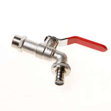 Afbeeldingen van Kogelkraan met slangwartel 1/2"