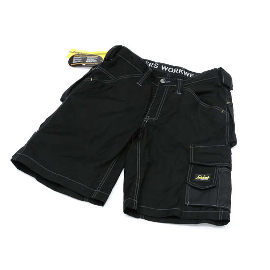 Afbeeldingen van Snickers Short zwart maat maat XS taille 46 W30