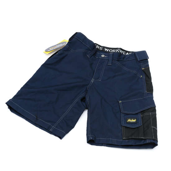 Afbeeldingen van Snickers Short donkerblauw maat maat XS taille 46 W30