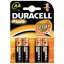 Afbeeldingen van Duracell Batterij penlite 1.5v lr6 aa blister van 4 batterijen