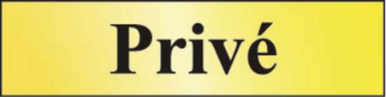 Afbeeldingen van Sticker Prive d6016