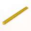 Afbeeldingen van Ironside Duimstok kunststof geel 1 meter