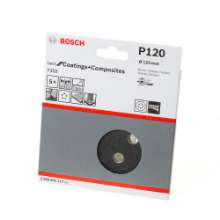 Afbeeldingen van Schuurschijf coating and composites diameter 125mm K120 blister van 5 schijven