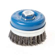 Afbeeldingen van Komstaalborstel gevlochten M14 x 90mm