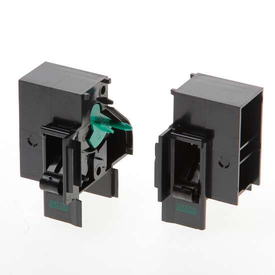 Afbeeldingen van Bedieningset Ducosmart  ventilatierooster  60 met glasgoot 38mm. Kleur zwart.