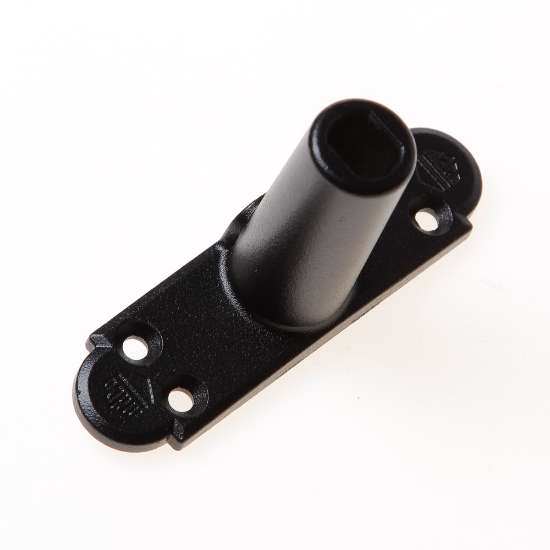Afbeeldingen van Duimplaat 25x55 tbv duimstift tot l165 zwart