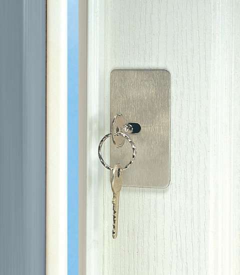 Afbeeldingen van Secumax veiligheidsschilden tbv pensloten RVS 2510.020.01