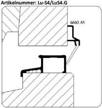 Afbeeldingen van Luvema Dorpelprofiel geanodiseerd S4.G