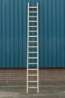 Afbeeldingen van Bouwladder hout enkel 16sp 4.20m