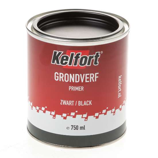 Afbeeldingen van Grondverf zwart 750ml