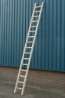 Afbeeldingen van Bouwladder hout enkel 16sp 4.20m