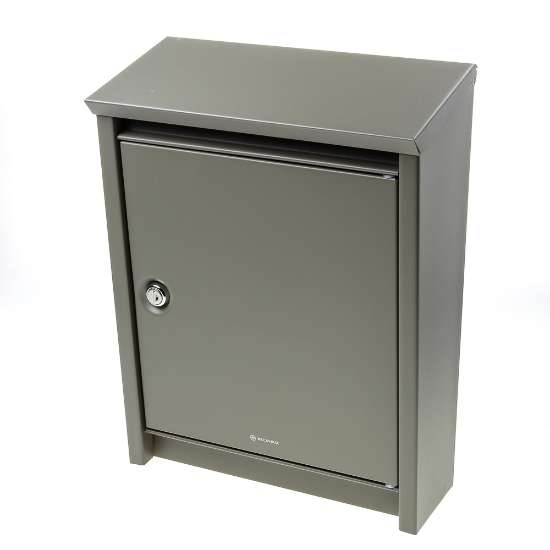 Afbeeldingen van Brievenbus grijs D110