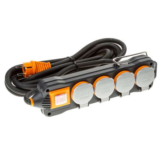 Afbeeldingen van Verdeeldoos m.schakelaar 5m 3x2.5 IP54