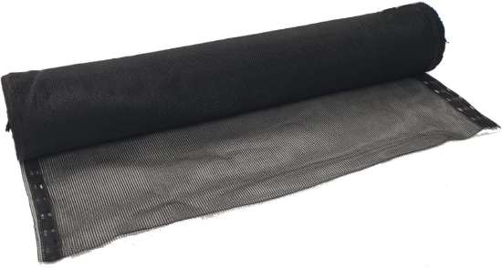 Afbeeldingen van *Steigernet zwart 3,07cmx50m