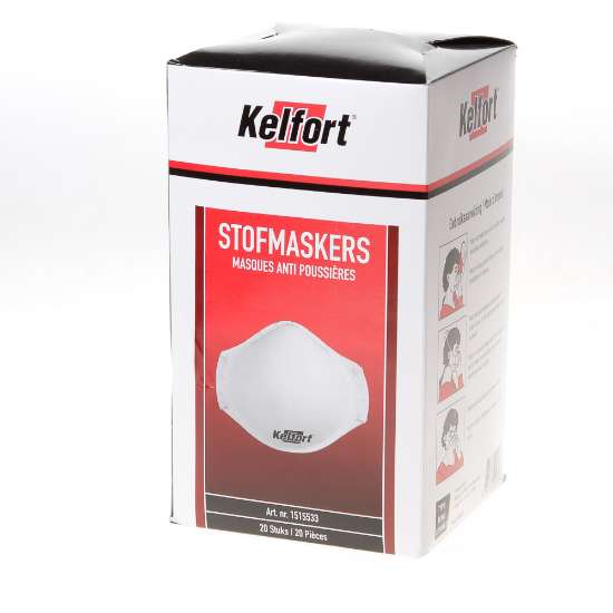 Afbeeldingen van Fijnstofmasker 1810C wegwerp model FFP2