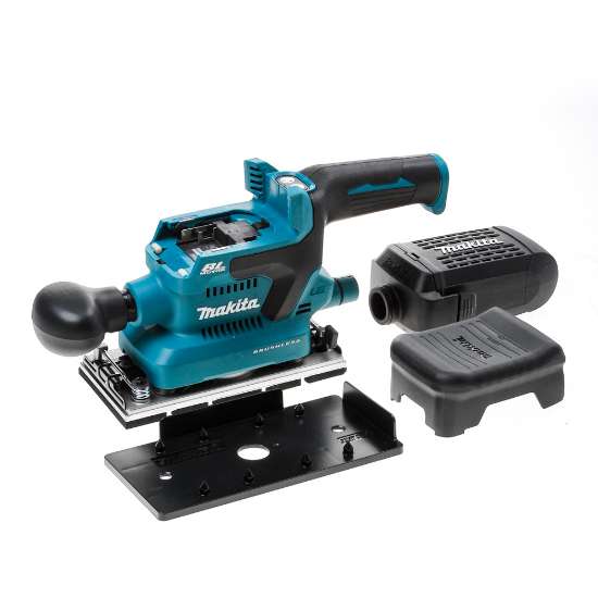 Afbeeldingen van Makita vlakschuurmach. DBO380Z 18v ex.