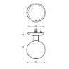 Afbeeldingen van Voordeurknop bol 75mm RVS