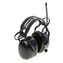 Afbeeldingen van Gehoorbeschermer met digitale radio FM - DAB+ -  bluetooth - ingebouwde MP3. Kleur ral 5001 (groenblauw). SNR waarde 29