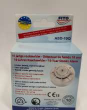 Afbeeldingen van Fito Rookmelder optisch inclusief 3v lithium-ion batterij