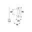 Afbeeldingen van Sluitplaat axa zwart rond loop