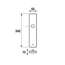 Afbeeldingen van Axa Veiligheidbuitenschild F1 blind 6660-91-11