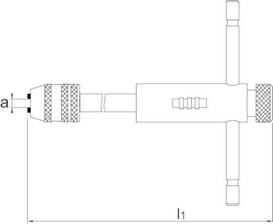 Afbeeldingen van Tapkrukje met ratel M3 - M10.