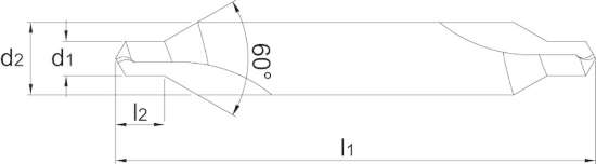 Afbeeldingen van HSS-Co centreerboren 4 x 10mm