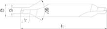Afbeeldingen van HSS centreerboor ce-a diameter 5mm